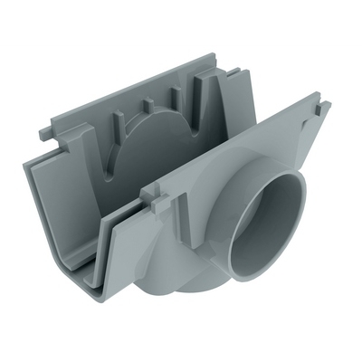 Bocal Ralo Linear Cinza