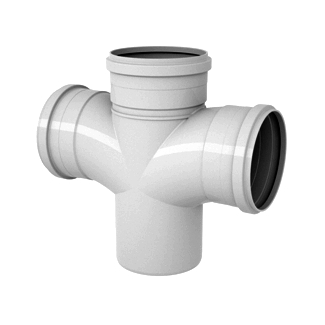 Cruzeta PVC Esgoto