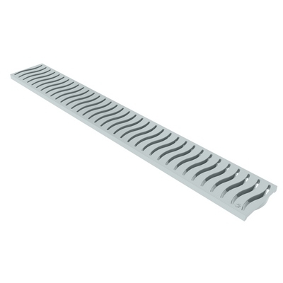 Grelha Ralo Linear Cinza