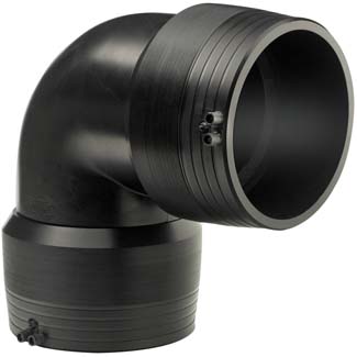 Joelho 90 Eletrofusão PE100 SDR11 de 200 a 250