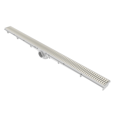 Ralo Linear 90 cm Grelha Areia