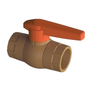 Registro compacto em PVC modelo esfera