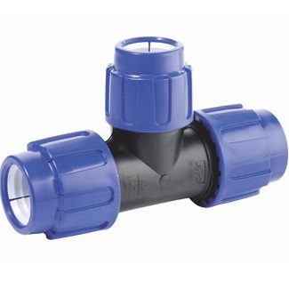 Te de Redução Compressão para PEAD