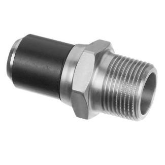 Transição Eletrofusão PE100 SDR11 Macho Aço de 20 a 63